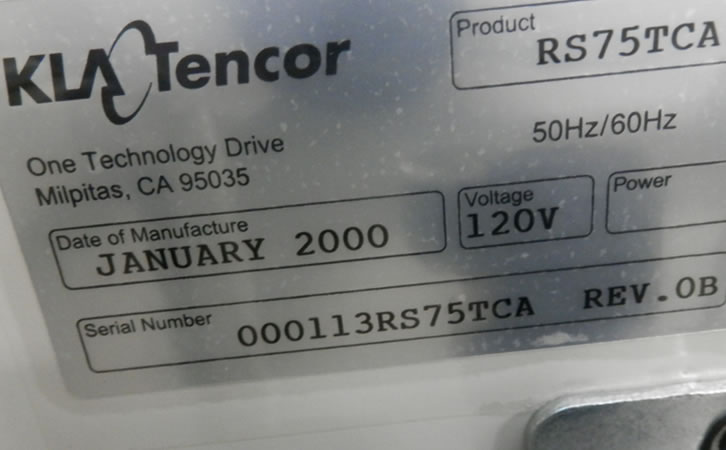 KLA RS75���������