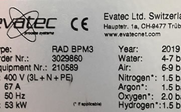EVATEC RAD BPM3 PVDĤ豸